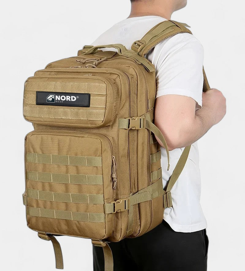 Nord 50L Tactical Backpack Khaki