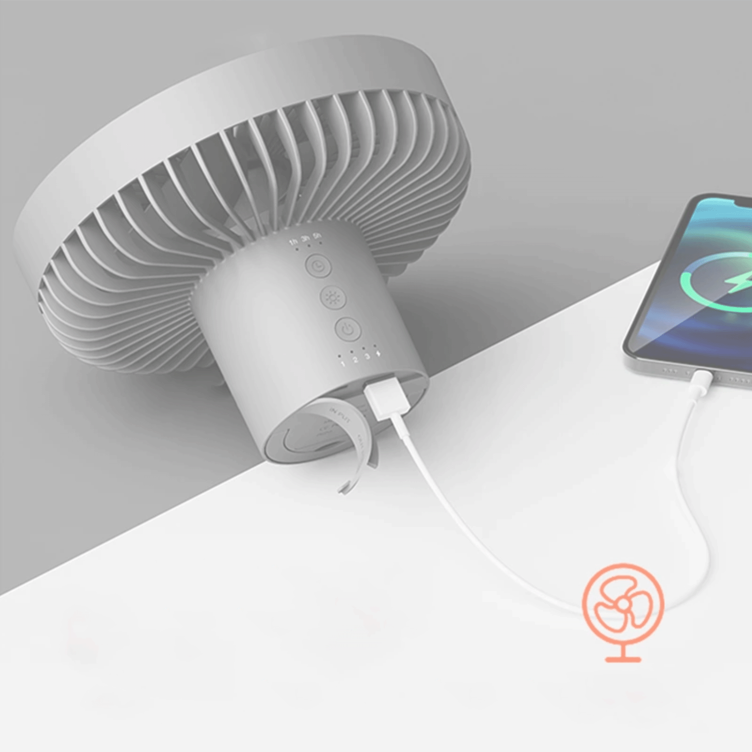 Portable Nord Rechargeable Fan 10000mAh