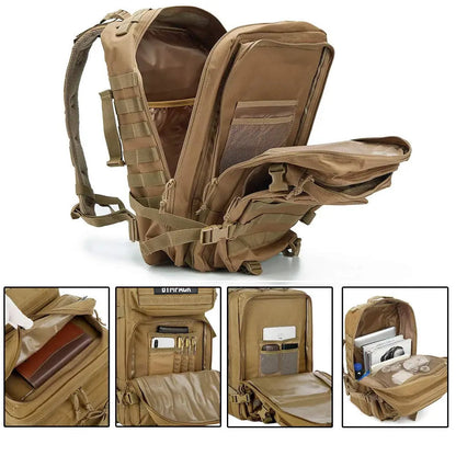 Nord 50L Tactical Backpack Khaki