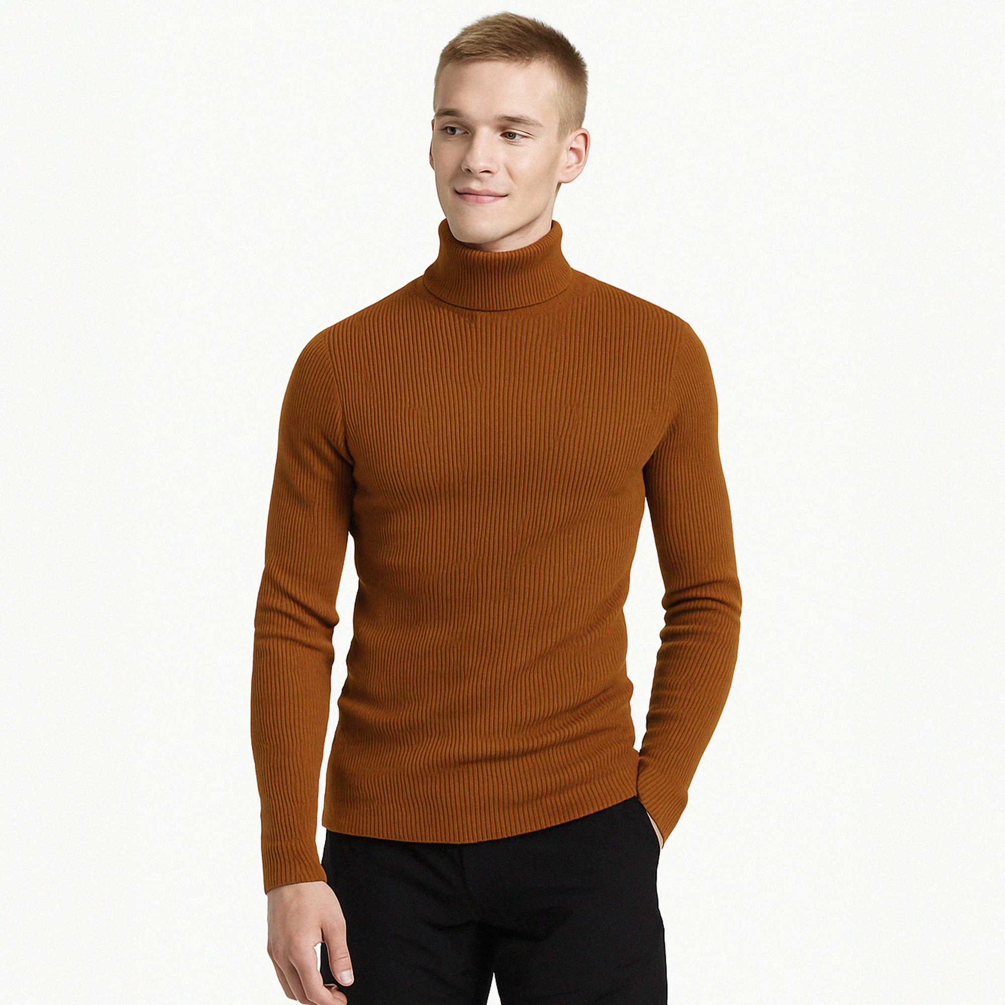 Nord Men’s Mock Neck Long Sleeve Top