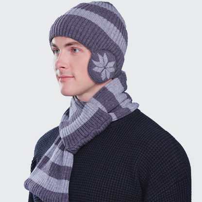 Nord Set Beanie & Snowflake Scarf