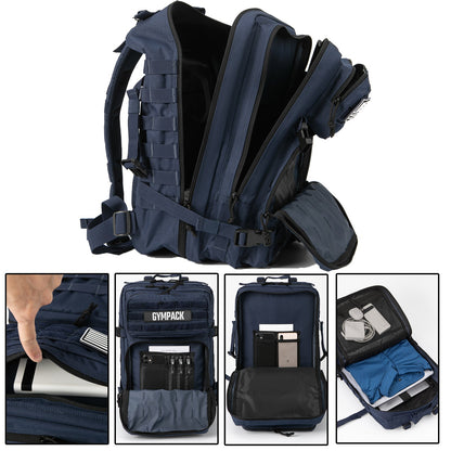 Nord 50L Tactical Backpack Navy Blue